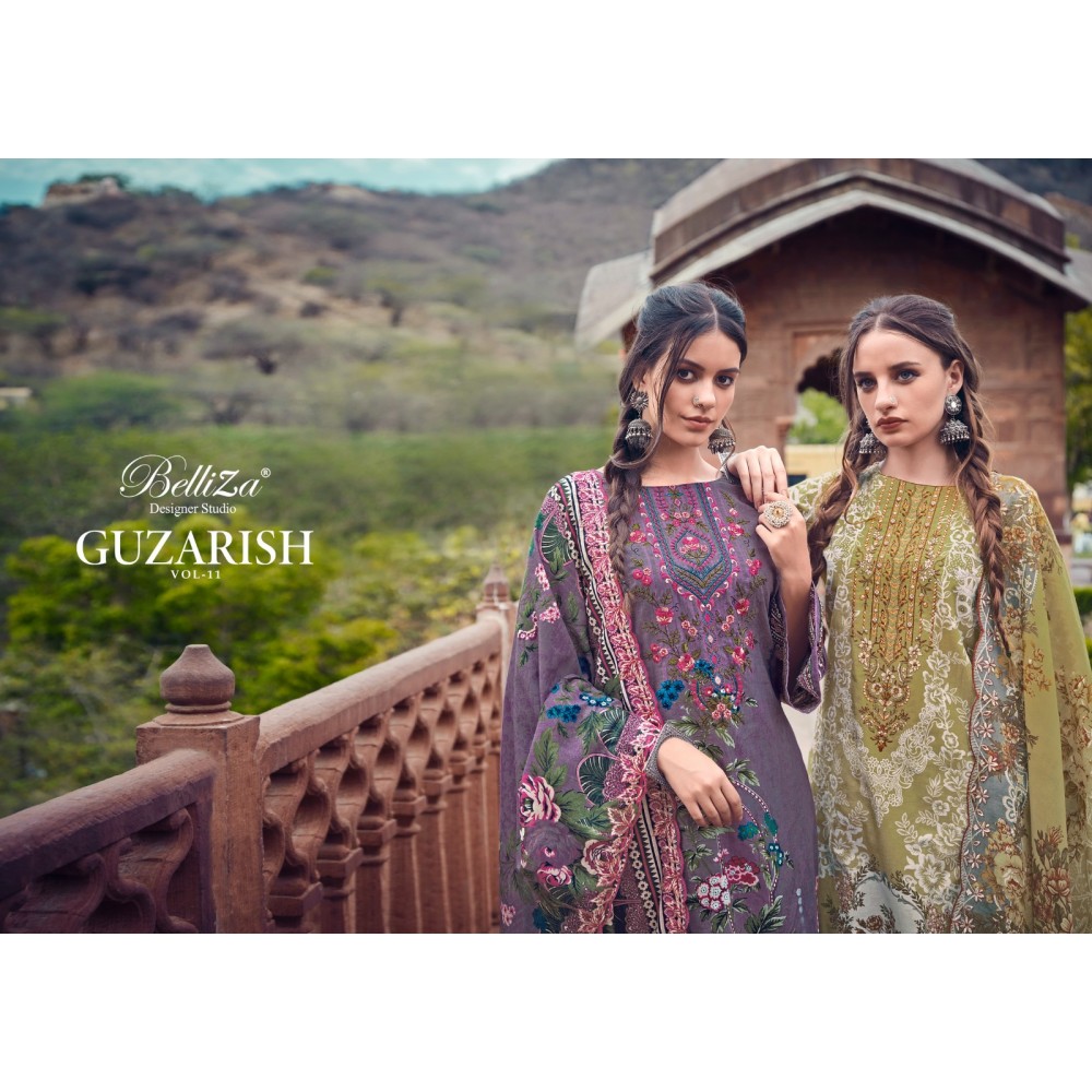 GUZARISH VOL 11 R BELLIZA (Cotton Dupatta)