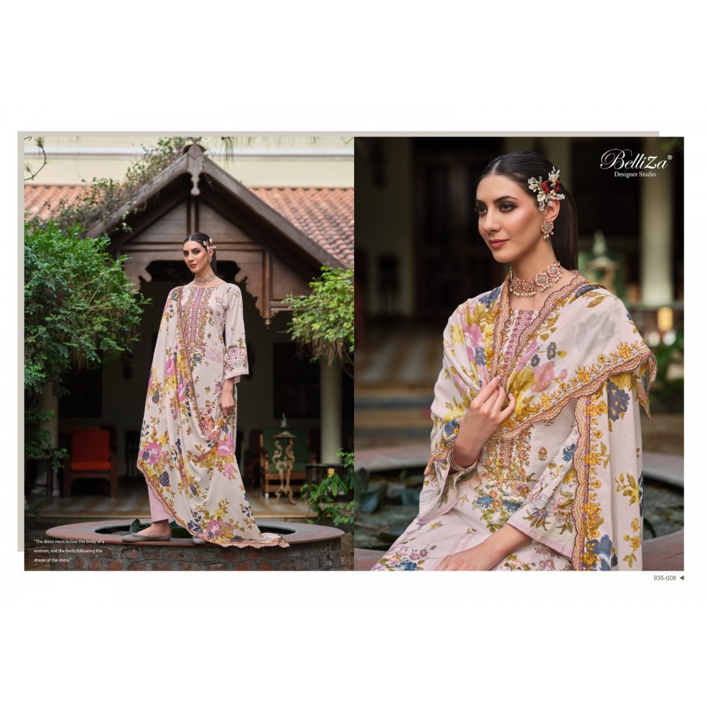 GUZARISH VOL 13 BELLIZA (Cotton Dupatta)