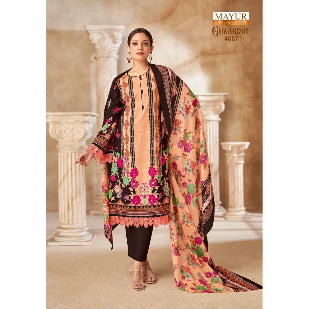 GUZARISH VOL 3 MAYUR (Cotton Dupatta)