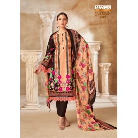 GUZARISH VOL 3 MAYUR (Cotton Dupatta)