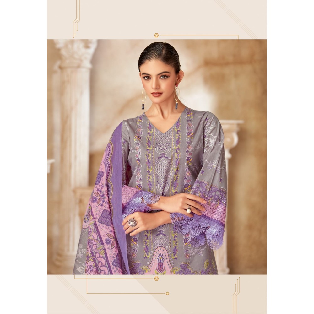 GUZARISH VOL 3 MAYUR (Cotton Dupatta)