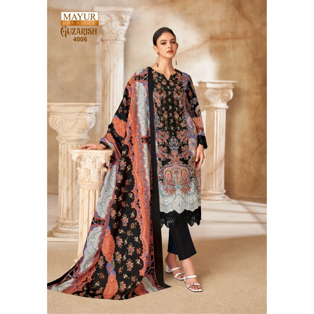 GUZARISH VOL 3 MAYUR (Cotton Dupatta)