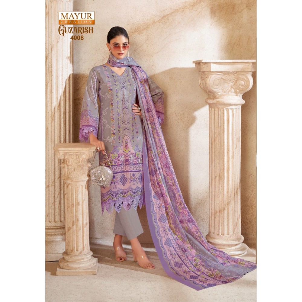 GUZARISH VOL 3 MAYUR (Cotton Dupatta)