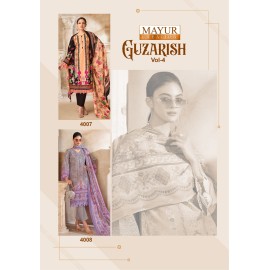 GUZARISH VOL 3 MAYUR (Cotton Dupatta)