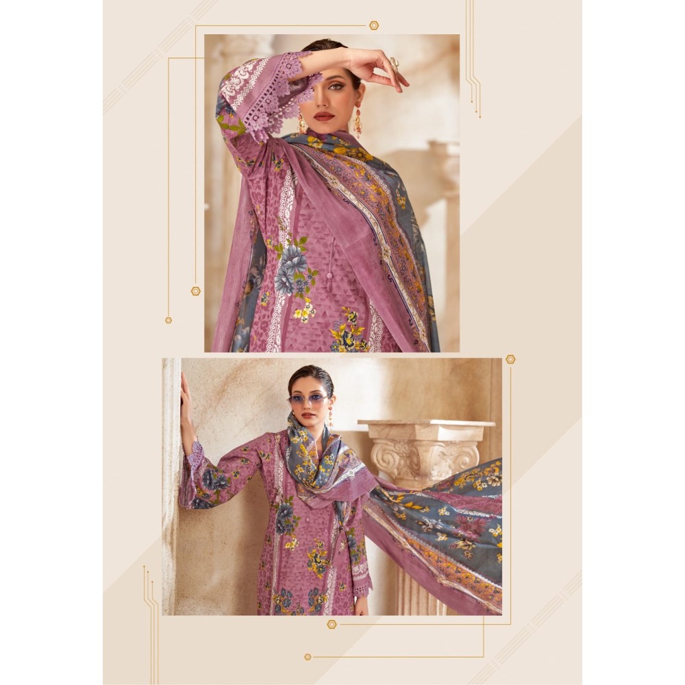 GUZARISH VOL 3 MAYUR (Cotton Dupatta)