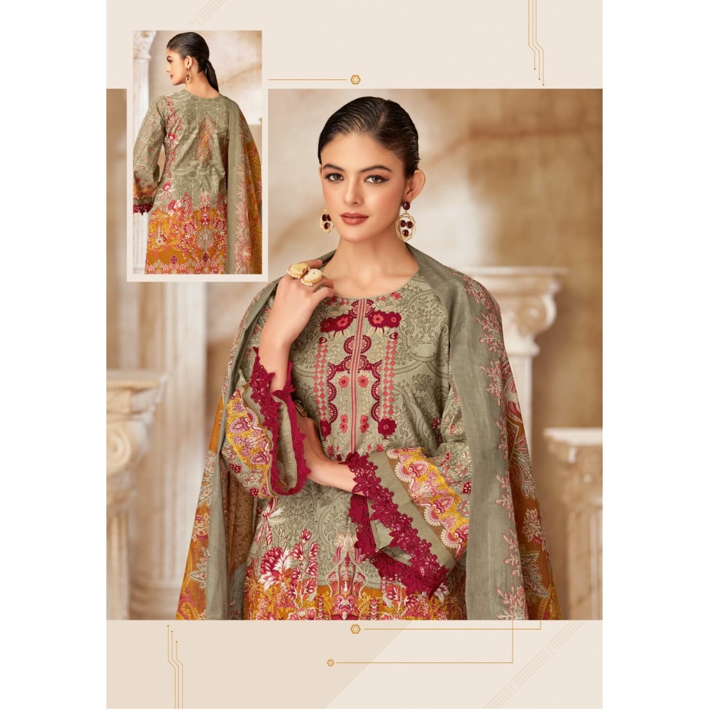 GUZARISH VOL 3 MAYUR (Cotton Dupatta)
