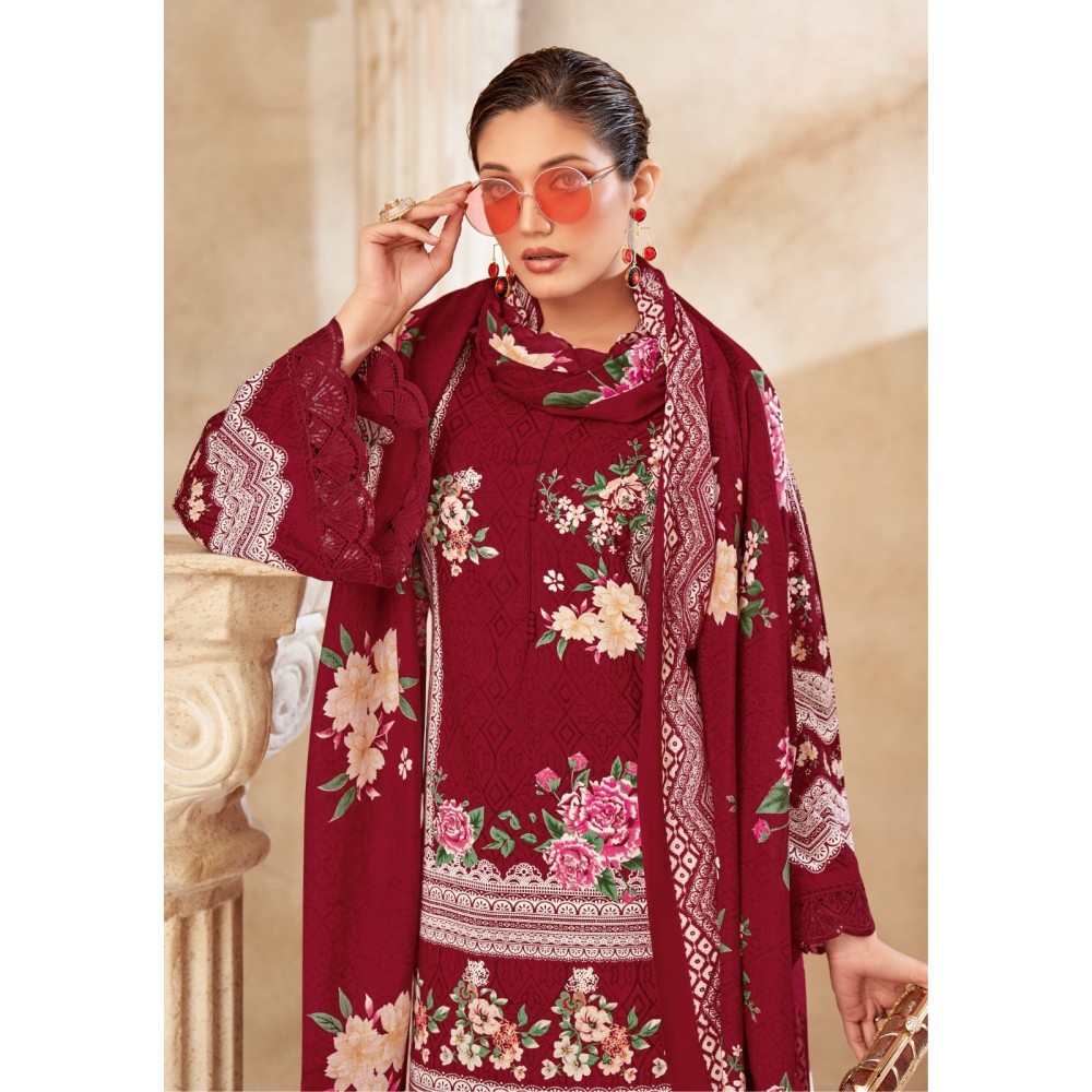 GUZARISH VOL 3 MAYUR (Cotton Dupatta)