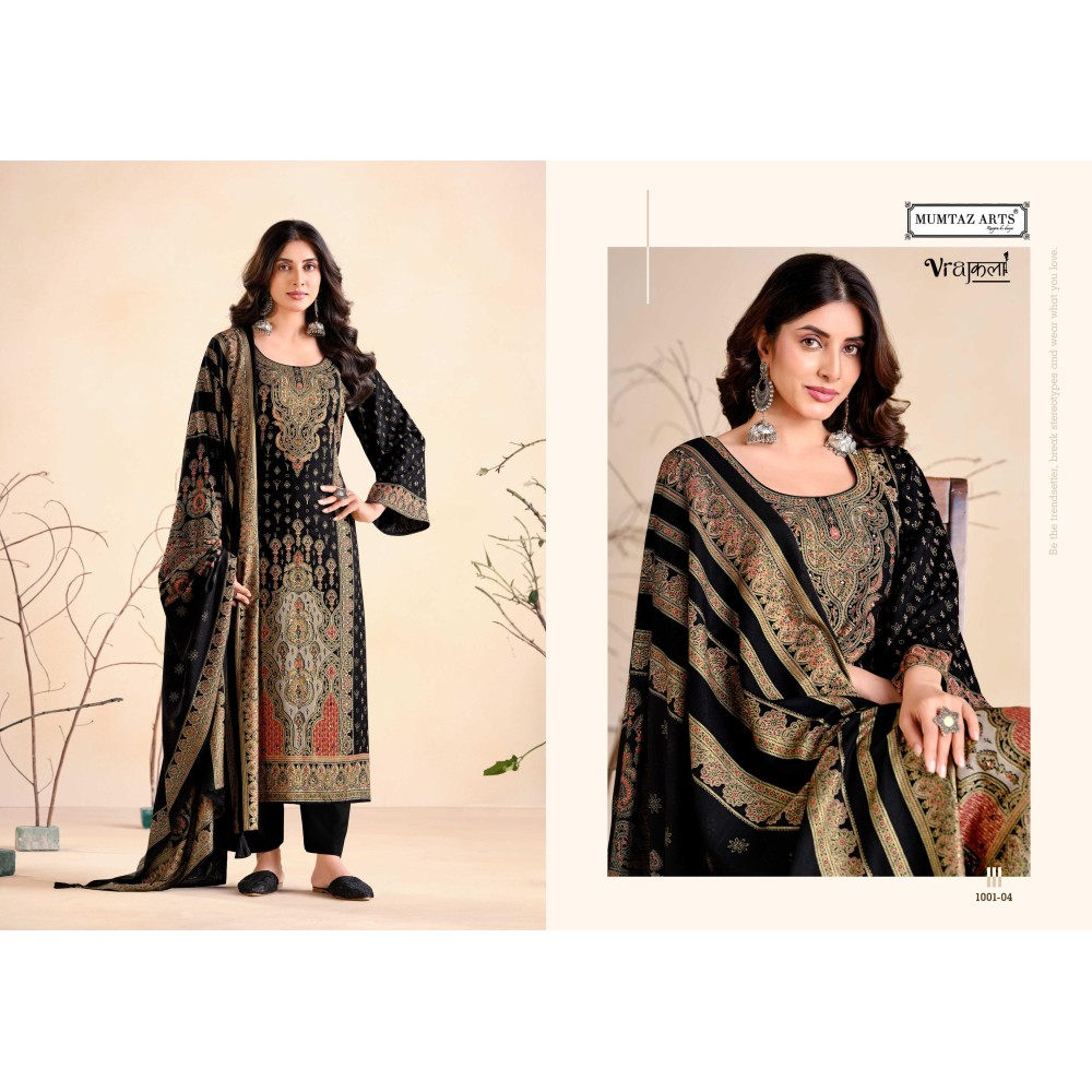HAMSAFAR BRASSO DUP MUMTAZ ARTS (winter Collection)