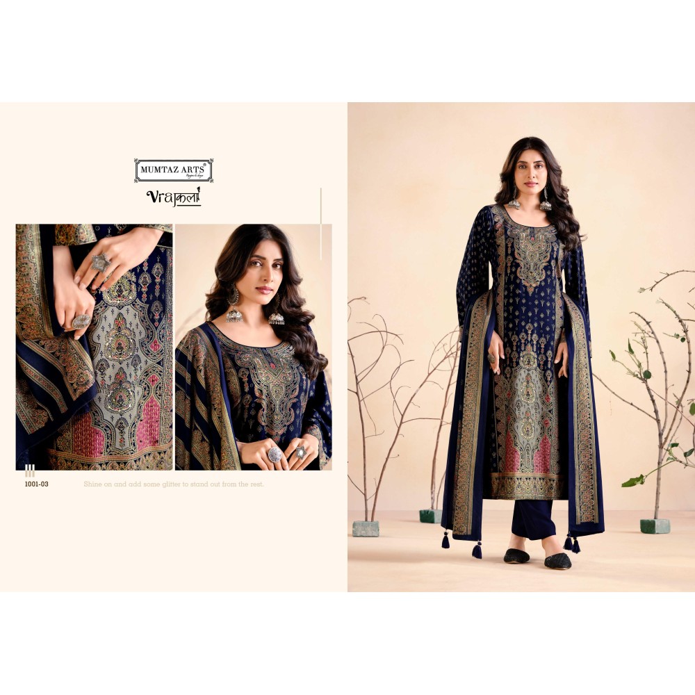 HAMSAFAR BRASSO DUP MUMTAZ ARTS (winter Collection)