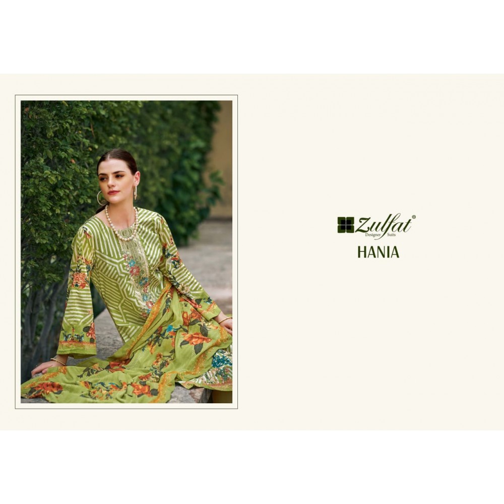 HANIA ZULFAT (Cotton Dupatta)