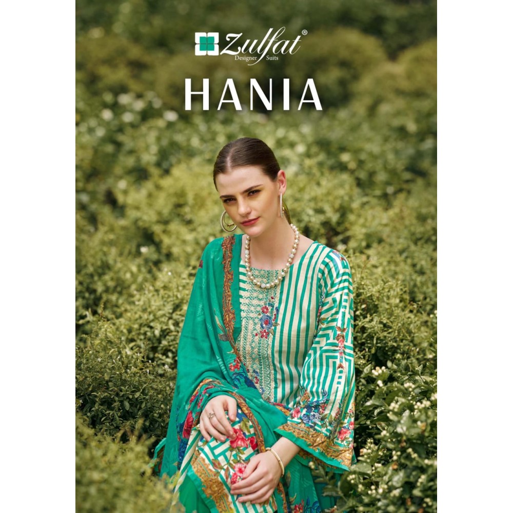 HANIA ZULFAT (Cotton Dupatta)