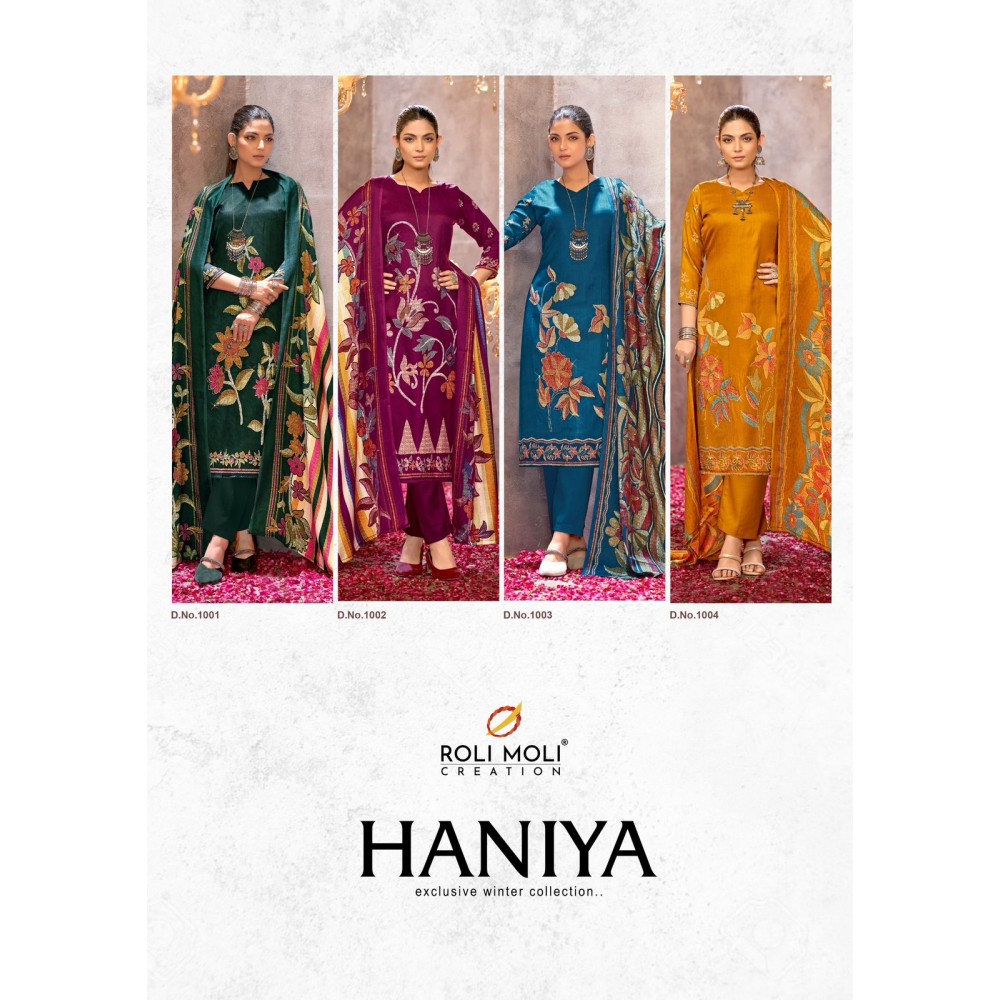 HANIYA ROLI MOLI (Winter Collection)