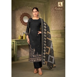 HANSINI ALOK SUITS  (Cotton Dupatta)