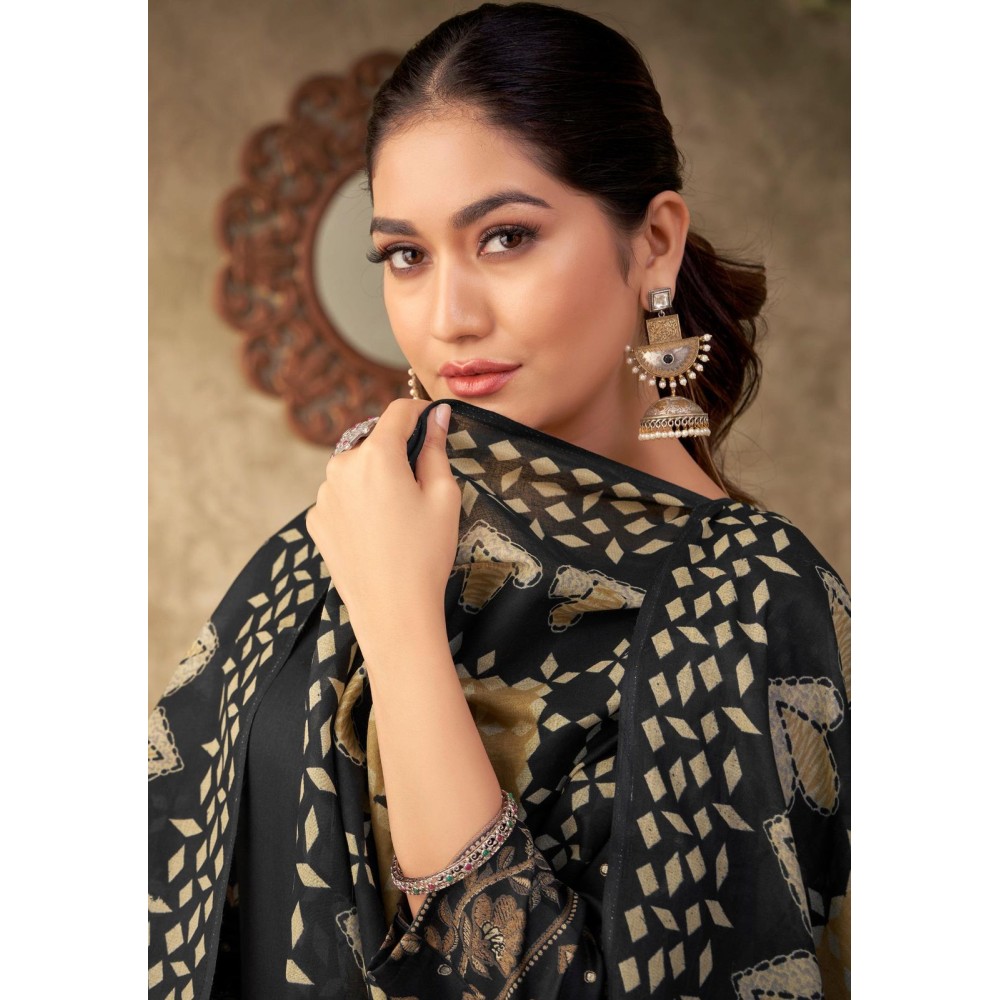 HANSINI ALOK SUITS  (Cotton Dupatta)