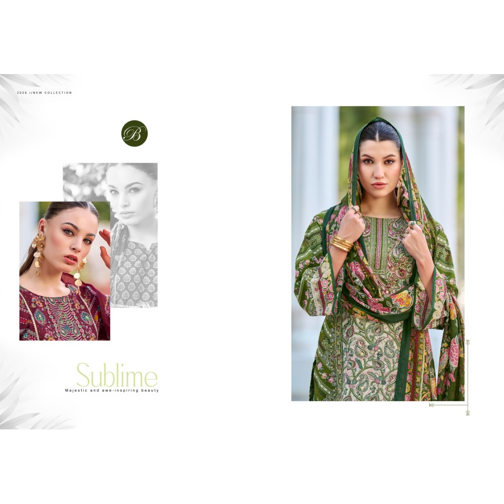 HASEEN BELLIZA (Cotton Dupatta)