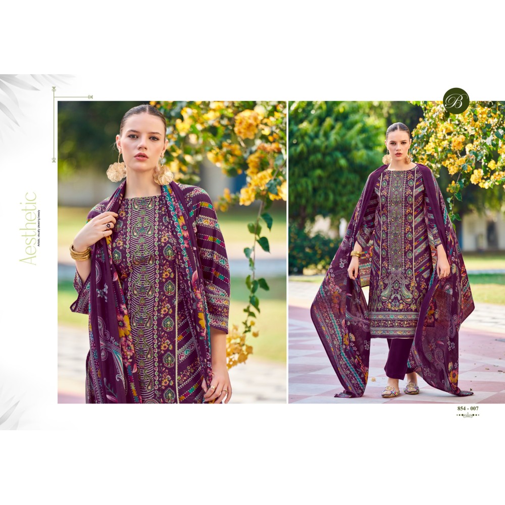 HASEEN BELLIZA (Cotton Dupatta)