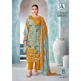 HEZAL 2 ALOK SUITS (Cotton Dupatta)