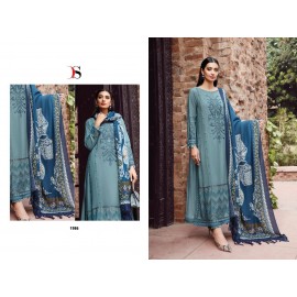 HIT DESIGN OF MARIA B EMBROIDERED LAWN DS 1986 (Cotton Dupatta)