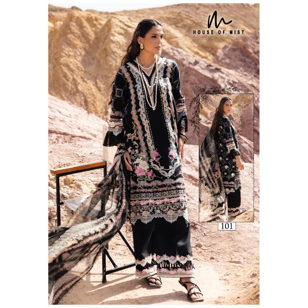 GHAZAL HOUSE OF MIST (Cotton Dupatta)