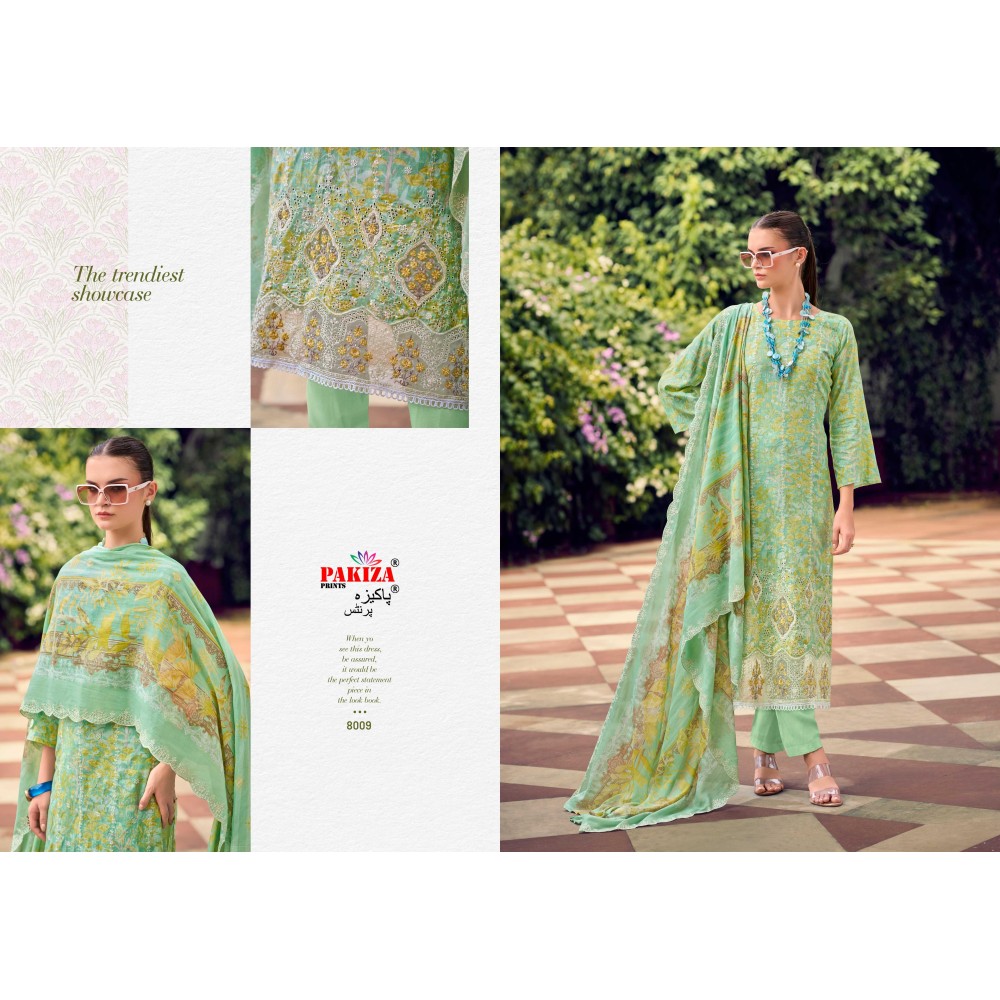 HUMNAWA VOL 8 PAKIZA (Cotton Dupatta)