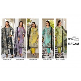 IBADAAT RIAZ ARTS (Cotton Dupatta)