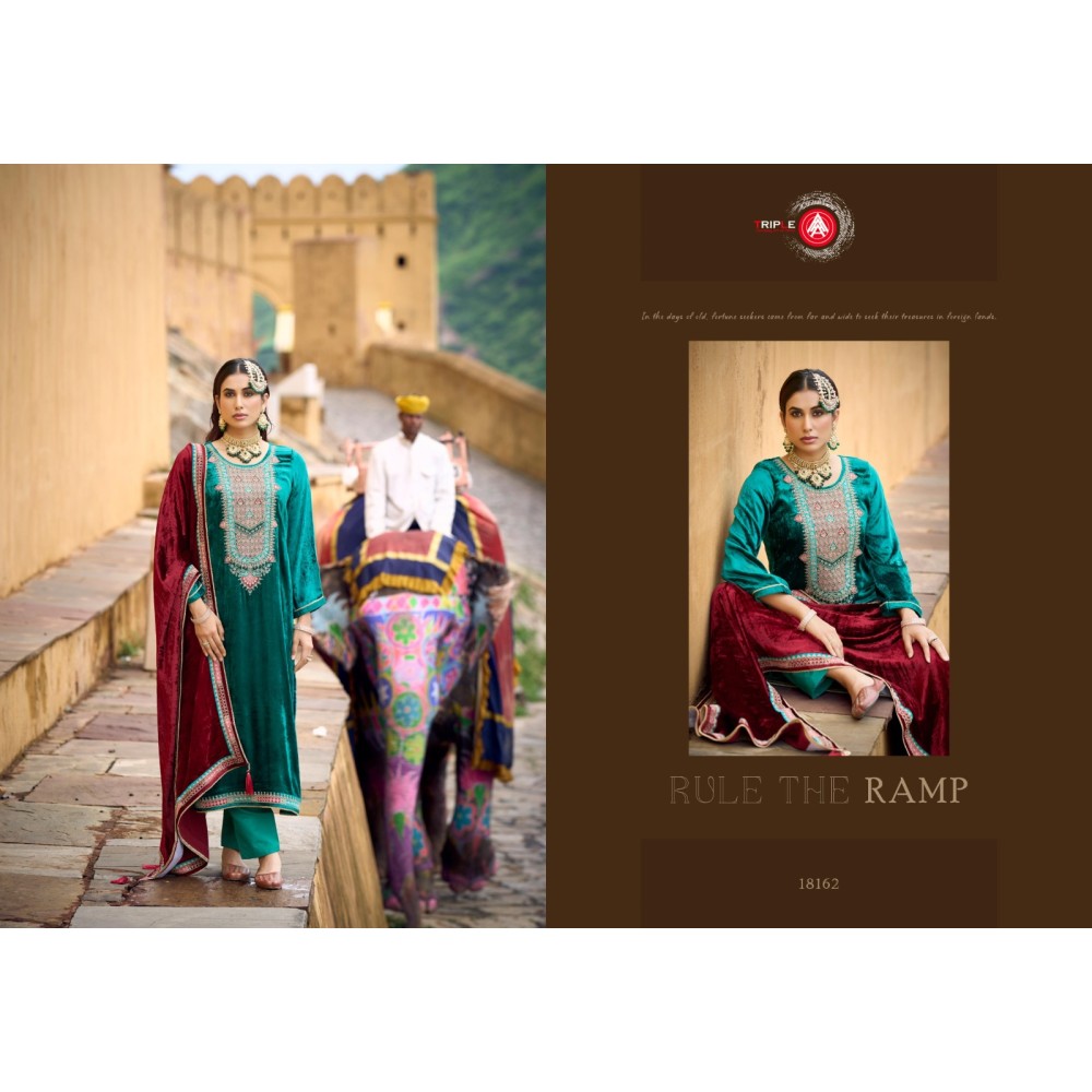 ICONBLAST MAKHMAL VELVET TRIPPLE A