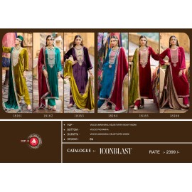 ICONBLAST MAKHMAL VELVET TRIPPLE A