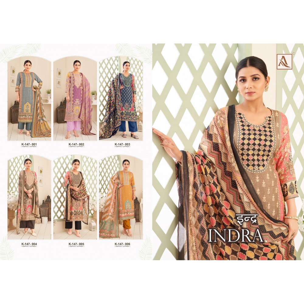 INDRA ALOK SUITS