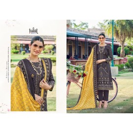 ISHAAL EMBROIDERED VOL 16 (Cotton Dupatta)