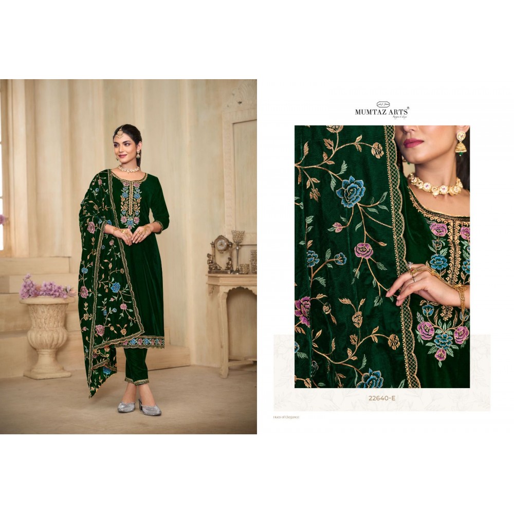 ISHQ VALVET MUMTAZ ARTS (Winter Collection)