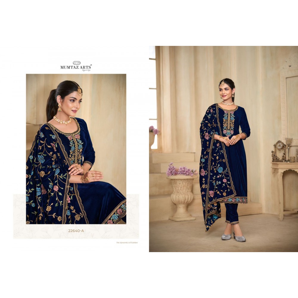 ISHQ VALVET MUMTAZ ARTS (Winter Collection)