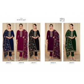 ISHQ VALVET MUMTAZ ARTS (Winter Collection)