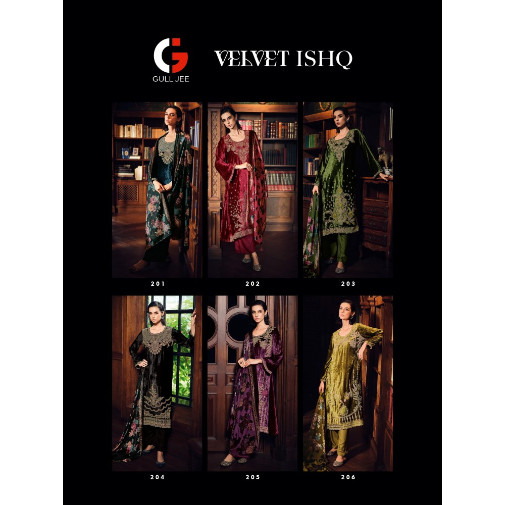 ISHQ VELVET GULL JEE (Winter Collection)