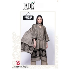JADE BIN SAEED HEAVY LUXURY VOL 11 (Cotton Dupatta)