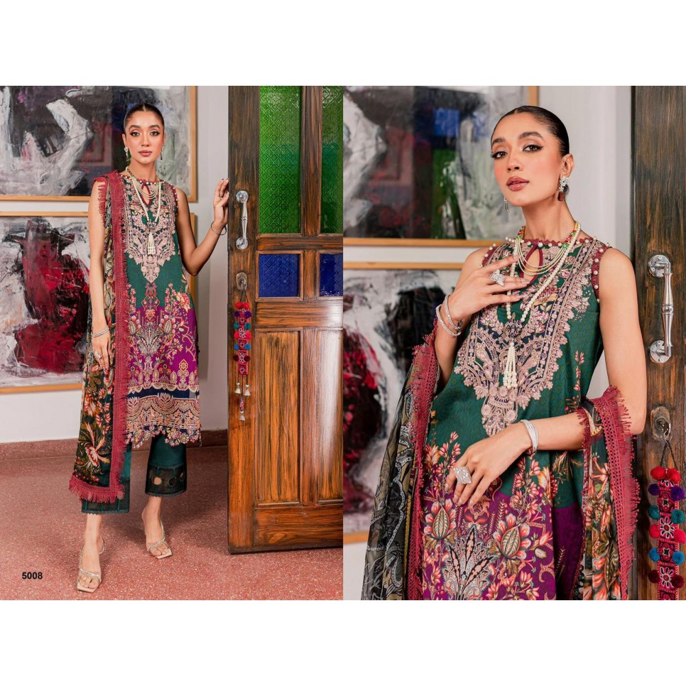 JADE BLISS LAWN 24 BY DEEPSY SUITS (Cotton Dupatta)