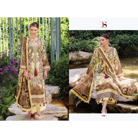 JADE BLISS LAWN 25 DEEPSY SUITS  (Chiffon Dupatta)