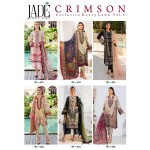 JADE CRIMSON EXCLUSIVE HEAVY LAWN COLLECTION VOL 5 (Cotton Dupatta)