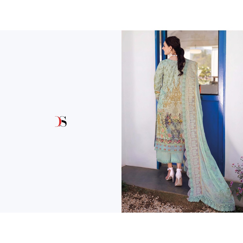 JADE NEEDLE WONDER 25 BY DEEPSY SUITS (Cotton Dupatta)
