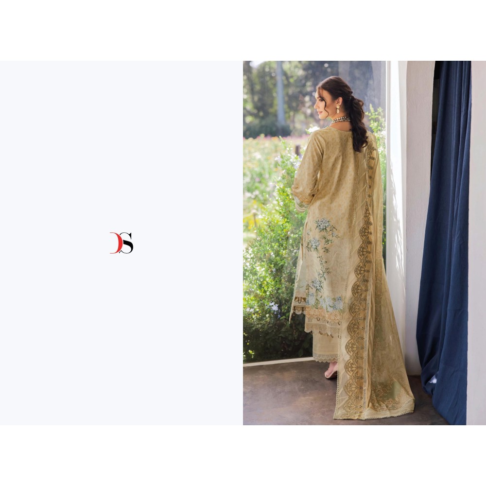 JADE NEEDLE WONDER 25 BY DEEPSY SUITS (Cotton Dupatta)