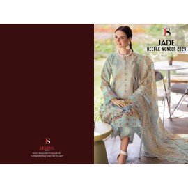 JADE NEEDLE WONDER 25 BY DEEPSY SUITS (Cotton Dupatta)