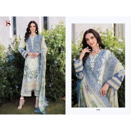 JADE NEEDLE WONDER 25-2 BY DEEPSY SUITS (Cotton Dupatta)