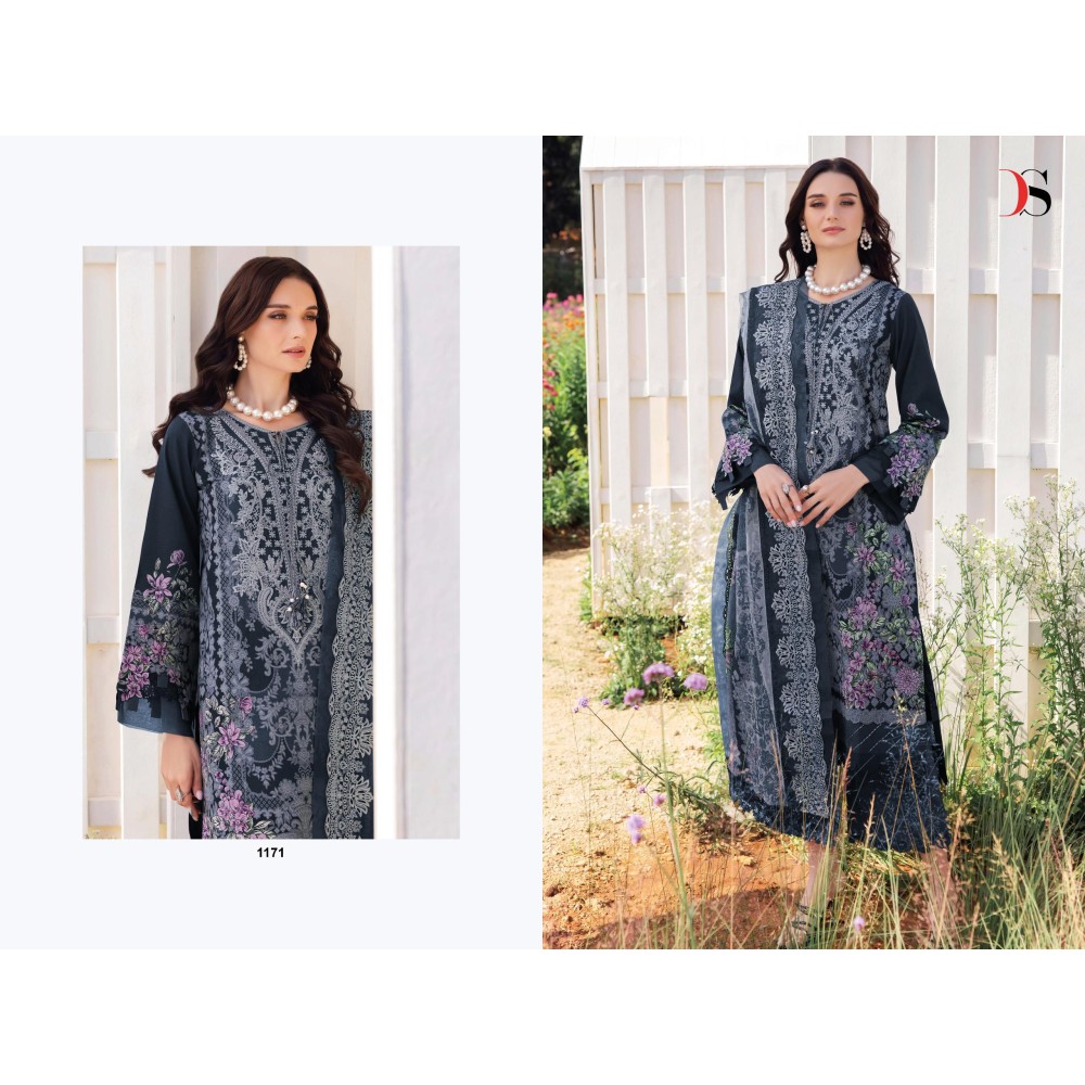 JADE NEEDLE WONDER 25-2 BY DEEPSY SUITS (Cotton Dupatta)