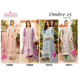 JADE OMBRE AFROZEH VOL 5 (Cotton Dupatta)
