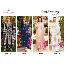 JADE OMBRE AFROZEH VOL 6 (Cotton Dupatta)