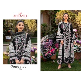JADE OMBRE AFROZEH VOL 6 (Cotton Dupatta)