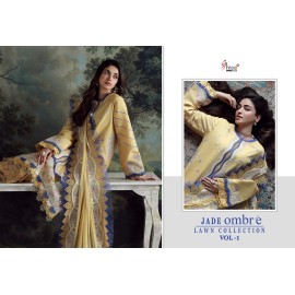 JADE OMBRE LAWN COLLECTION VOL 1 SHREE (Cotton Dupatta)