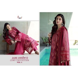 JADE OMBRE LAWN COLLECTION VOL 1 SHREE (Cotton Dupatta)