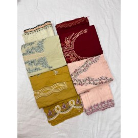 JADE OMBRE LAWN COLLECTION VOL 1 SHREE (Cotton Dupatta)