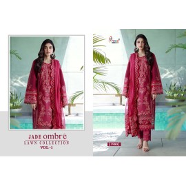 JADE OMBRE LAWN COLLECTION VOL 1 SHREE (Cotton Dupatta)