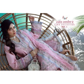 JADE OMBRE LAWN COLLECTION VOL 1 SHREE (Cotton Dupatta)